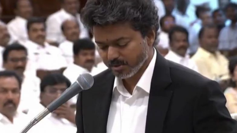 India News | Tamil Nadu CM Joseph Vijay Takes Oath as MLA  at Chennai Secretariat