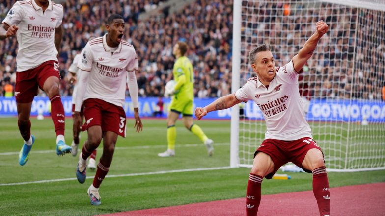 Sports News | VAR Drama, Trossard's Stunner: Arsenal Inch Closer to First PL Win in 22 Years with 1-0 Win over West Ham