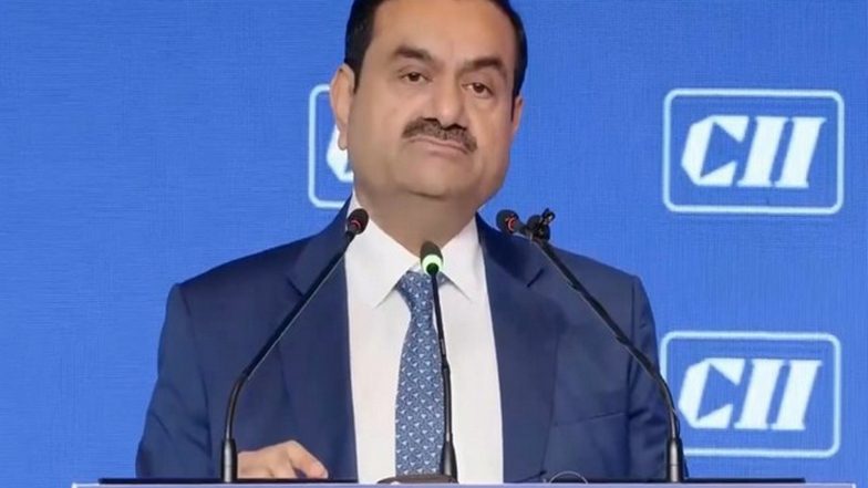 Business News | AI Must Empower Workers, Farmers and Small Businesses, Not Just Boardrooms: Gautam Adani