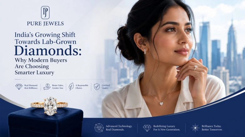 Business News | India's Growing Shift Towards Lab-Grown Diamonds: Why Modern Buyers Are Choosing Smarter Luxury