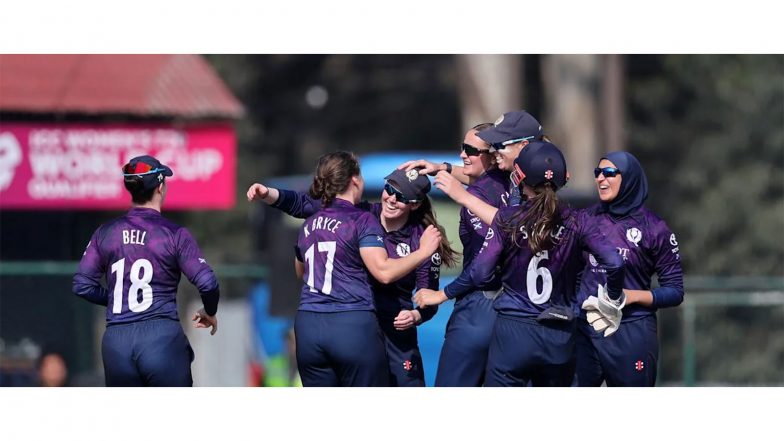 Sports News | Scotland Announces Squad for ICC Women's T20 World Cup in June