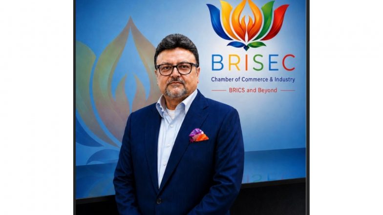 Business News | Dr. Harvansh Chawla Appointed Chairman of BRISEC Chamber of Commerce & Industry; Steps Down from BRICS CCI to Assume Expanded Global Role
