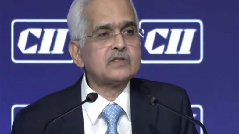Business News | Indian Businesses Must Think Boldly, Innovate Fearlessly, and Invest Strategically Amid Current Challenges: Shaktikanta Das
