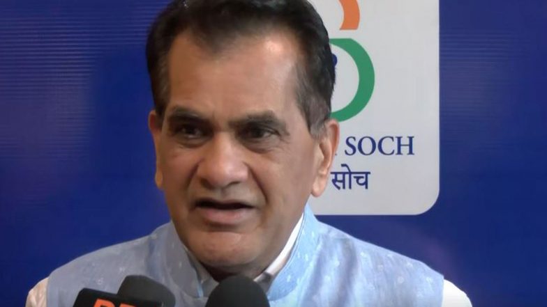 Business News | India Must Shift from 'Petro State to Electric State' by Scaling Renewables to 1500 GW: Amitabh Kant