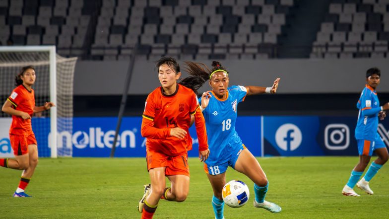 Sports News | India Suffer 0-3 Loss to China in AFC U17 Women's Asian Cup Quarter-finals