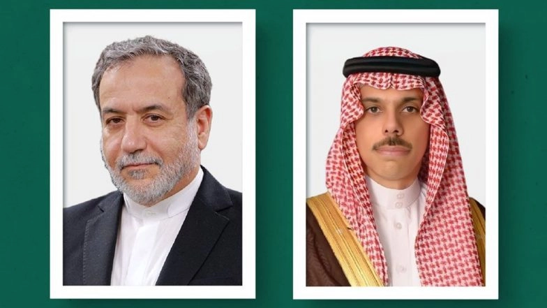 World News | Saudi, Iran FMs Hold Talks on Regional Developments