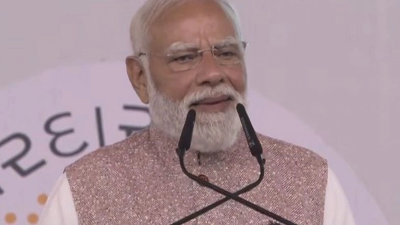 India News | Hold Weddings at Statue of Unity, 'Sardar Sahab' Will Give Blessings; India Offers Numerous Magnificent Venues: PM Modi