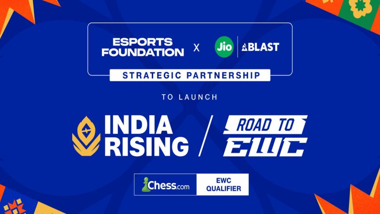 Sports News | Esports Foundation, JioBLAST Partner for 'India Rising: Road to EWC' Festival