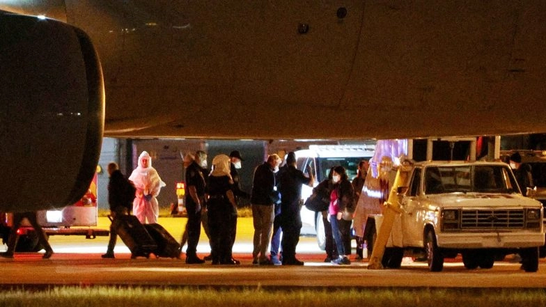World News | Omaha Quarantine: US Passengers from Hantavirus-hit Cruise Ship Arrive for Specialised Monitoring