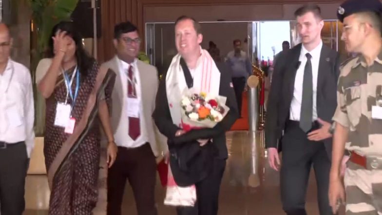 India News | US Ambassador to India Sergio Gor Arrives in Guwahati to Attend the Swearing-in Ceremony of Himanta Biswa Sarma
