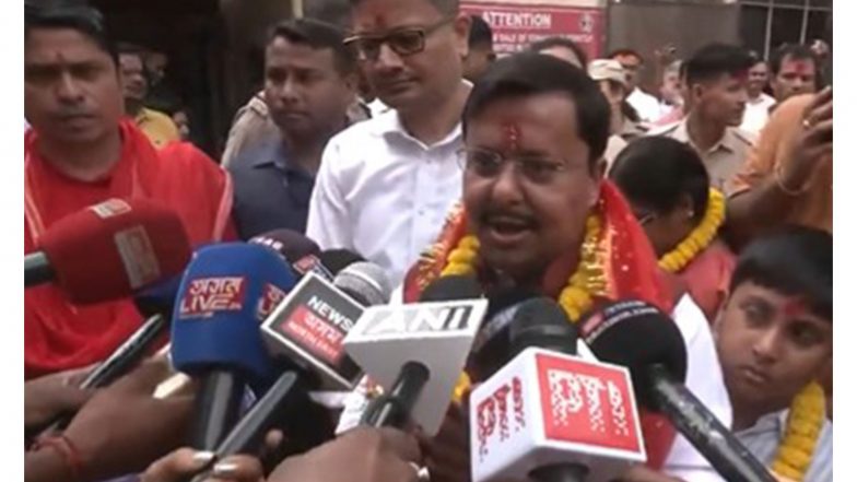 India News | BJP President Nitin Nabin Offers Prayers at Maa Kamakhya Temple in Guwahati Ahead of Assam Govt Swearing-in