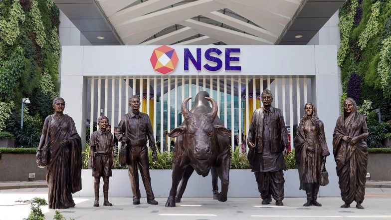 Business News | Sensex, Nifty Open Lower Amid Austerity Concerns, Rising Crude Prices