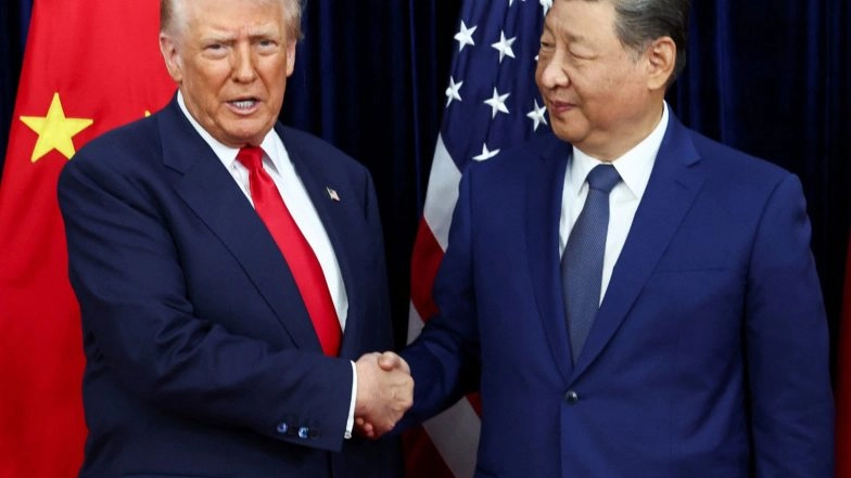 World News | Trump to Meet Xi Jinping on May 14 During His 3-day China Visit