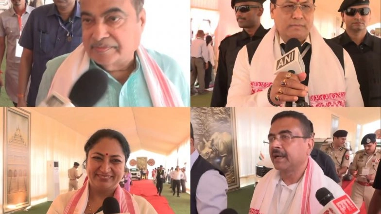 India News | As Himanta Biswa Sarma Takes Oath as Assam CM, BJP Leaders Shower Wishes, Assure Development