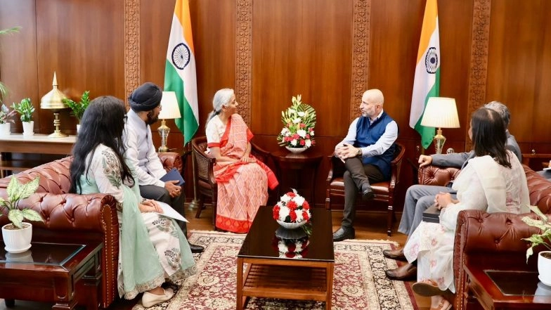 Business News | Uber CEO Khosrowshahi Meets FM Sitharaman, Discusses India Investment Roadmap