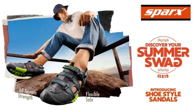 Business News | Sparx Launches the Unique Shoe-Style Sandals Under 'Summer Swag' Campaign