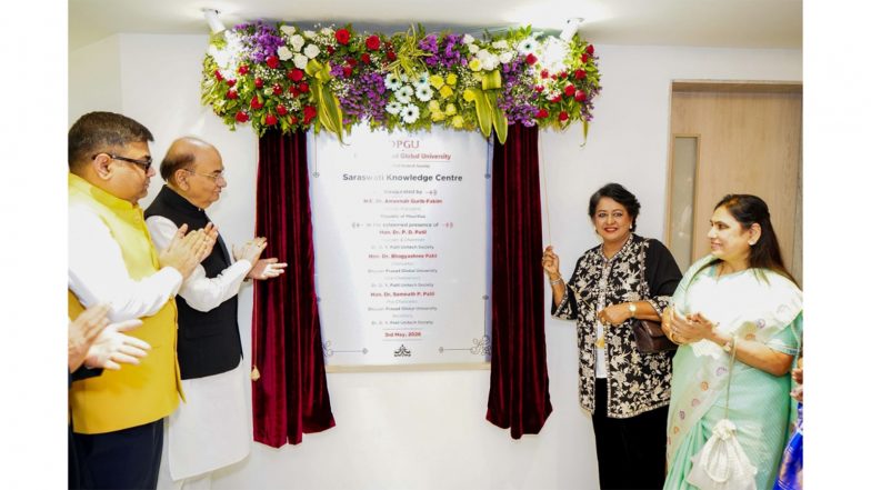 Business News | Dnyaan Prasad Global University (DPGU) by Dr. D.Y Patil Unitech Society Inaugurates Saraswati Knowledge Centre, Marking a New Chapter in Academic Excellence