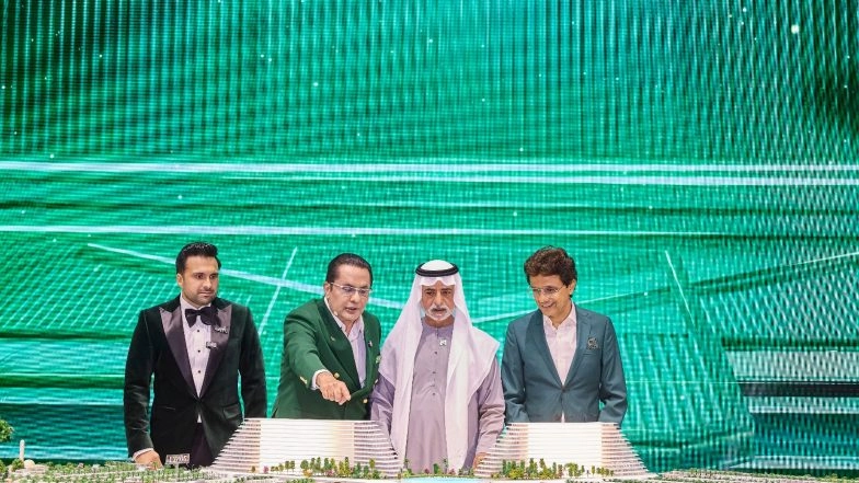 Business News | Nahyan Bin Mubarak Unveils Greenz by Danube, Dubai's First Fully Furnished Master Villa Project