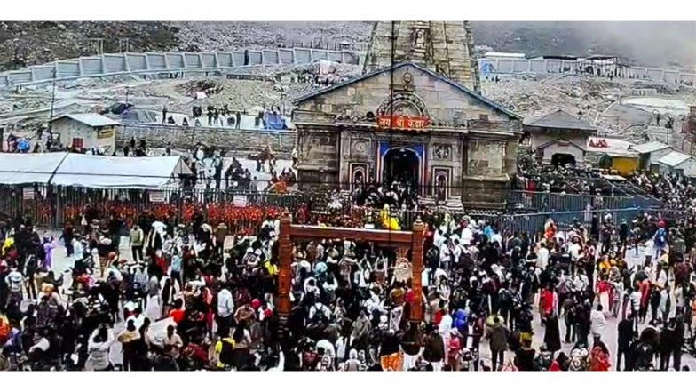 India News | Uttarakhand Weather: High Alert in Rudraprayag as Storms Threaten Kedarnath Yatra Route