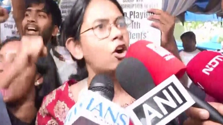 India News | 'Dismiss the NTA': SFI Protests in Delhi over NEET-UG Cancellation