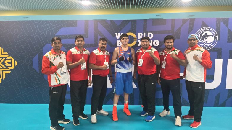 Sports News | Asian Boxing U15 and U17 Championships 2026: Lakshay Storms into Final, 4 Indian Boxers Win Bronze Medals in Tashkent