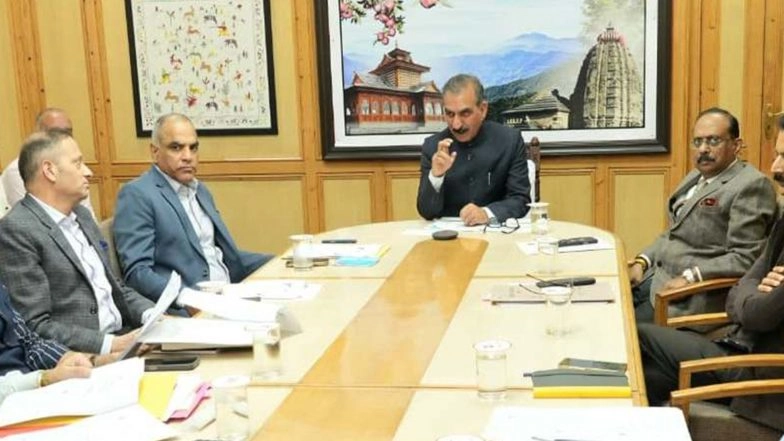 India News | Himachal CM Reviews READY-HP, Lays Stress on Disaster Resilience