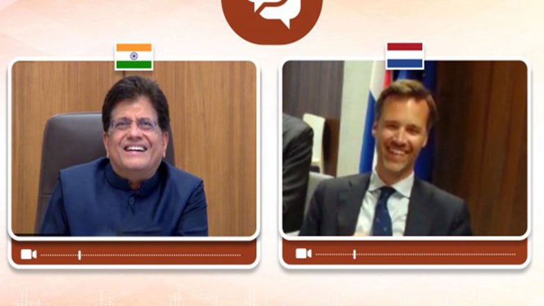 Business News | India, Netherlands Eye Stronger Trade Ties as Piyush Goyal Holds Talks with Dutch Minister