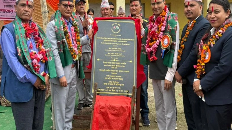 World News | Foundation Stone Laid for Indian-assisted School Building in Nepal's Achham District