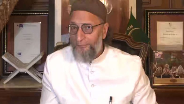 India News | Price of Patriotism? Owaisi Slams PM Modi over Imminent Fuel Hikes, Market Volatility