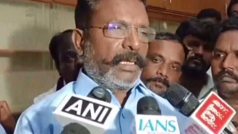 India News | VCK to Back Chief Minister Vijay-led Tamilaga Vettri Kazhagam in Floor Test in Tamil Nadu Assembly Tomorrow