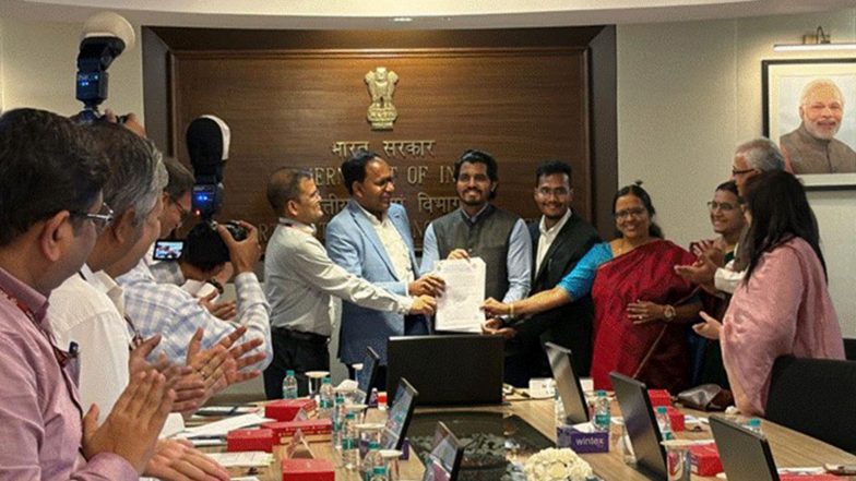 India News | DFS Launches 'Bharat Maritime Insurance Pool' of USD 1.5 Billion, with a Sovereign Guarantee of Rs 12,980 Cr Amid Middle East Tensions