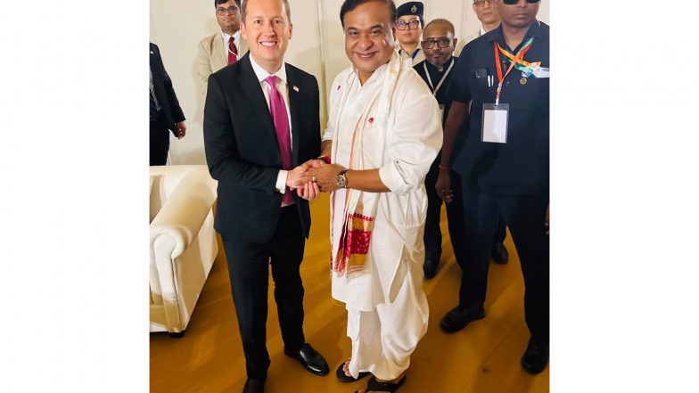 World News | Assam Poised to Play Important Role in Strengthening India-US Ties: CM Himanta Sarma on Meeting US Envoy