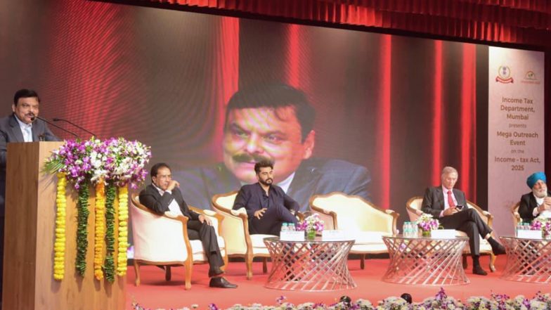 India News | Income Tax Department Organises Mega Outreach Programme on Income Tax Act, 2025 in Mumbai