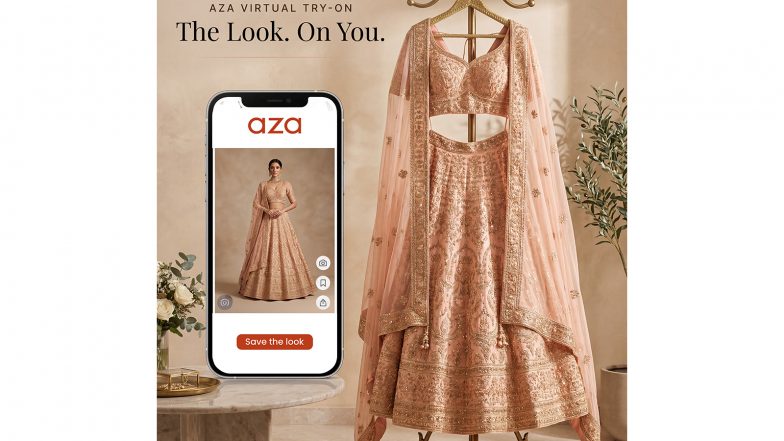 Business News | Aza Fashions Redefines Digital Luxury with India's First Occasion-Led Virtual Try-On Experience