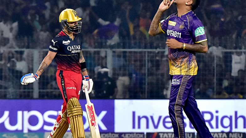 Sports News | IPL 2026: Virat Faces Narine Challenge Vs KKR as Batting Icon Seeks Big Score After Two Ducks
