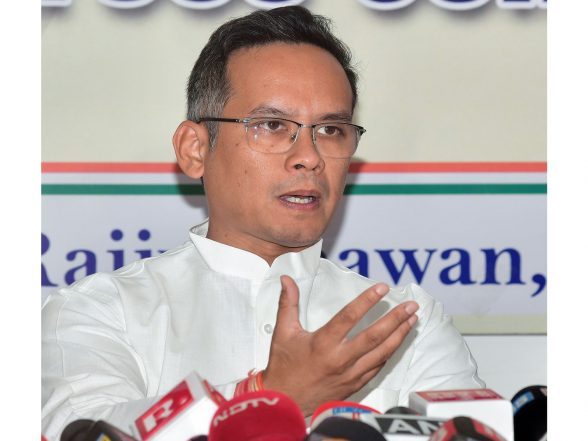 India News | Delhi: Gaurav Gogoi Writes to Amit Shah over Nehru Place Assault Case, Seeks Review of Safety Measures for North East Citizens