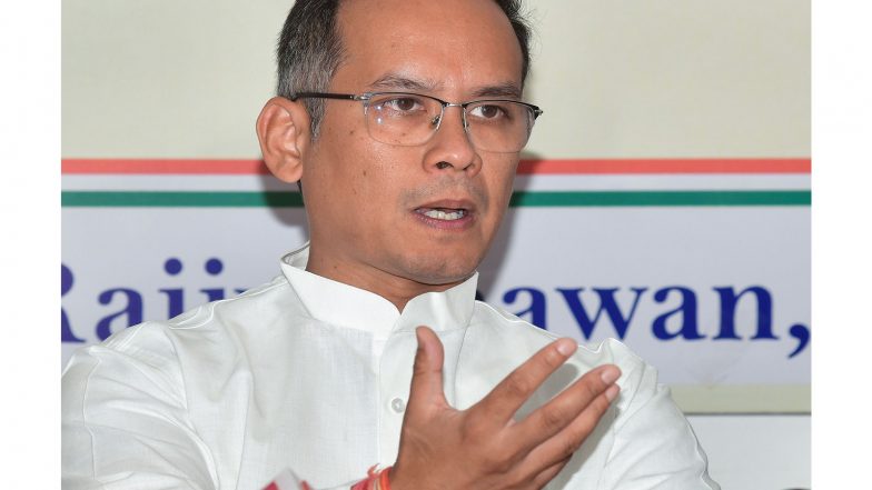 India News | Delhi: Gaurav Gogoi Writes to Amit Shah over Nehru Place Assault Case, Seeks Review of Safety Measures for North East Citizens
