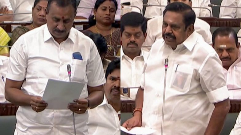 India News | AIADMK Rift Intensifies: Velumani-Shanmugam Faction Defies EPS During Floor Test, Move to Oust Palaniswami as Gen Secy