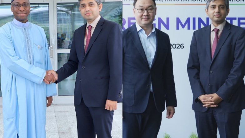 World News | Kazakhstan's First Dy FM, Permanent Secy of Nigeria MFA Arrive in India for BRICS Foreign Ministers' Meet