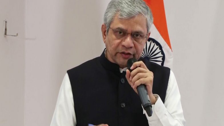 India News | Union Cabinet Clears Semi High-speed Double Line Project to Connect Ahmedabad District with Dholera in Gujarat