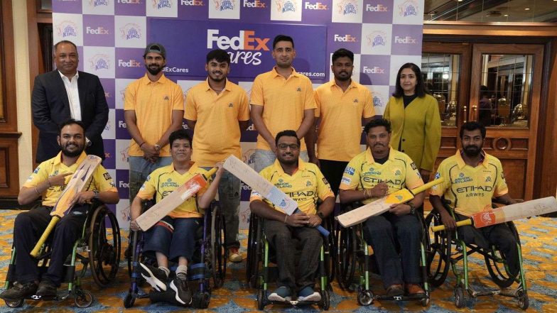 Business News | FedEx and CSK Bring Cricketing Inspiration to Mumbai Wheelchair Athletes