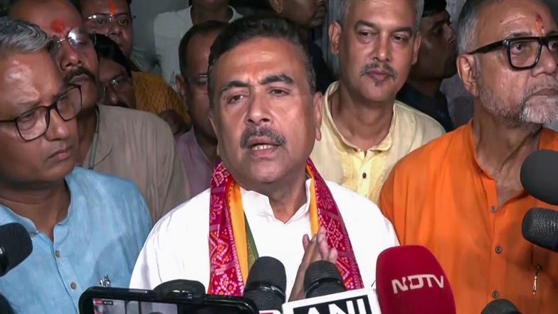 India News | Tiljala Fire Incident: Suvendu Adhikari Orders Demolition of 'illegal' Building; Two Arrested