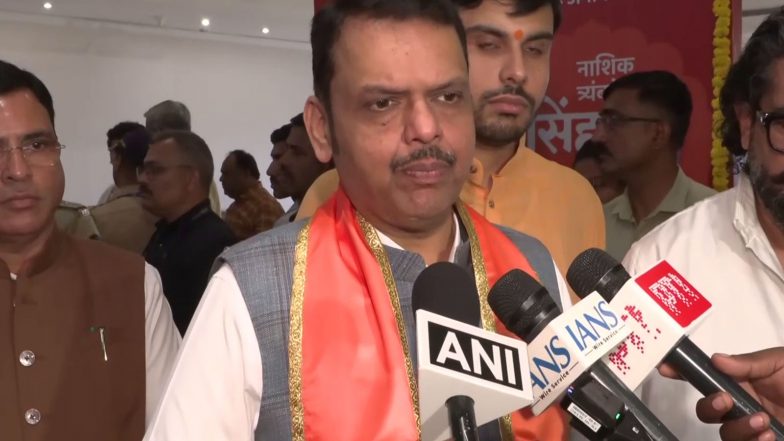 India News | Nashik Kumbh Mela to Offer 'grand and Divine' Experience: Maharashtra CM Fadnavis