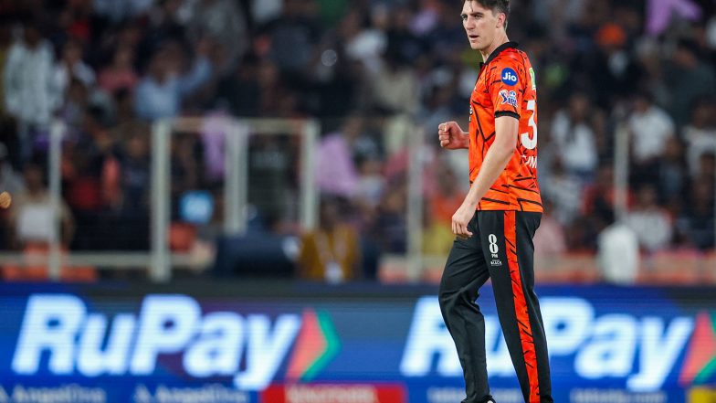 Sports News | IPL 2026: Pat Cummins Fined Rs 12 Lakhs for Slow over Rate Against GT