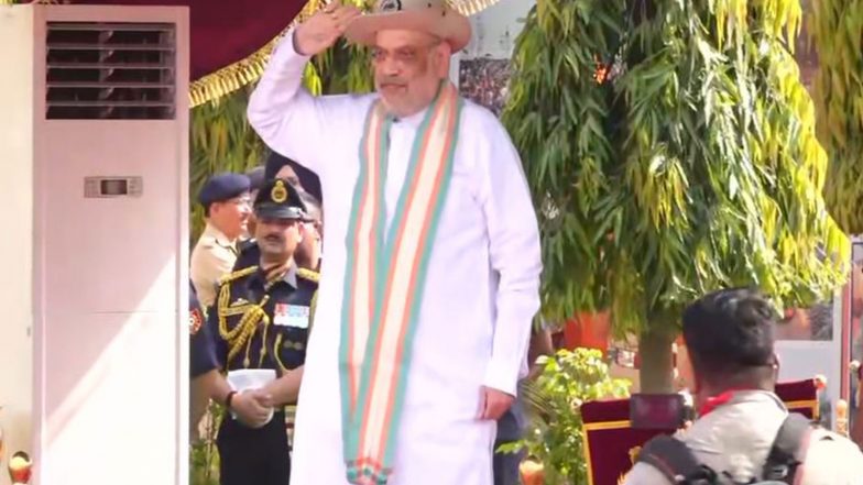 India News | Amit Shah Attends President's Colour Award Ceremony of NDRF in Ghaziabad