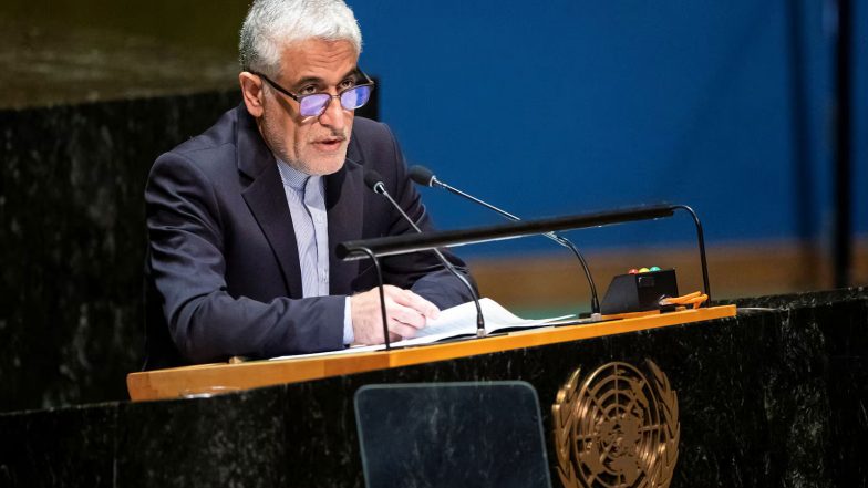 World News | Iran Dismisses Support for Bahrain-US Hormuz Resolution as 'misleading and Deceptive'