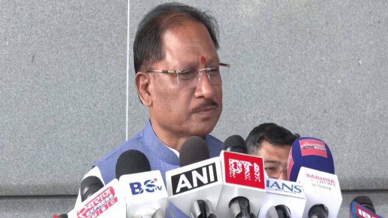 India News | Chhattisgarh CM Vishnu Deo Sai to Apprise Amit Shah of Development Programmes During Delhi Visit
