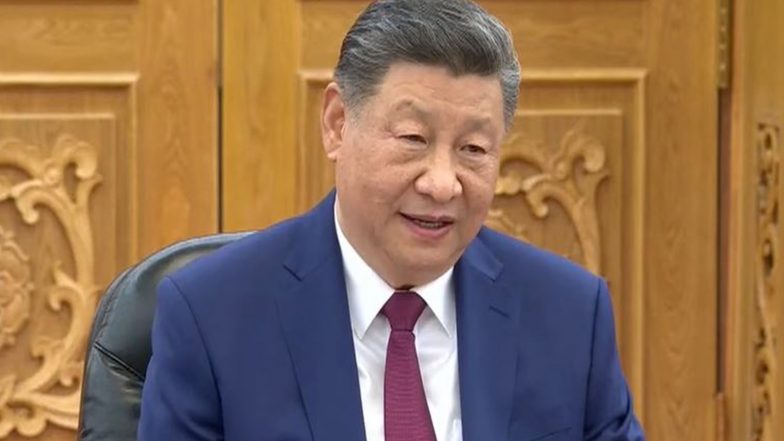 World News | Xi Warns of China-US Conflict if Taiwan Issue is Not Handled Properly During Talks with Trump