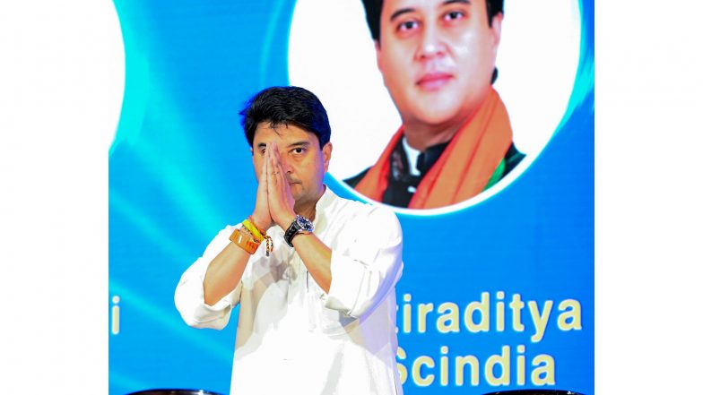 India News | Union Minister Jyotiraditya Scindia Embarks on Three-day Visit to Sikkim