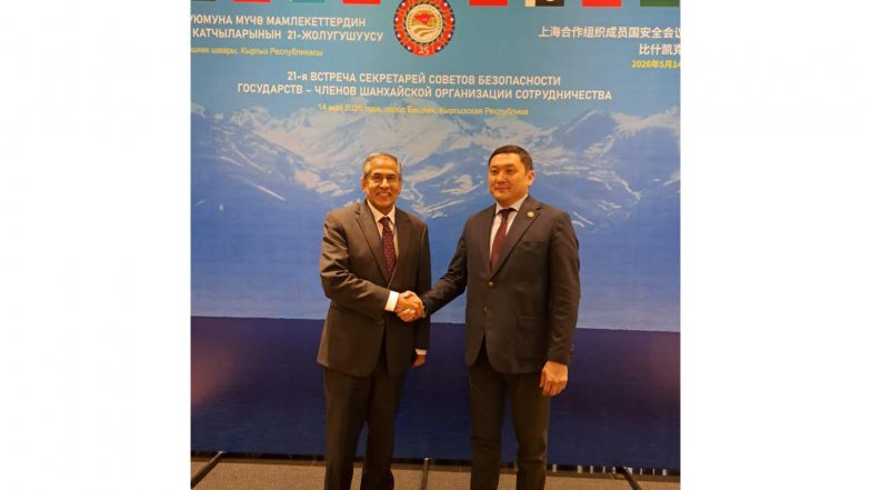 World News | Bishkek: Deputy NSA Pavan Kapoor Meets Kyrgyz Security Council Secretary
